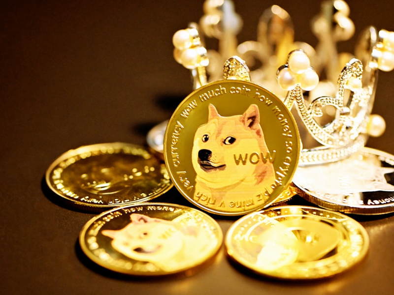 gold and white cat on round gold coins