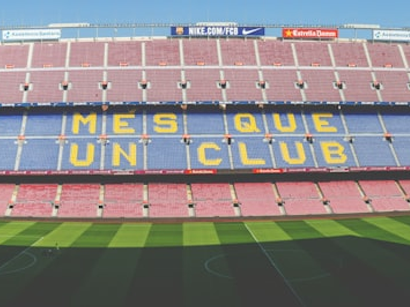 Inside the Camp Nou