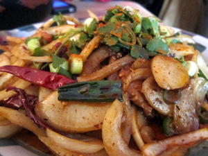 San Francisco - Mission District: Mission Chinese Food - Thrice Cooked Bacon