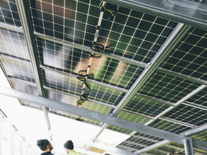 Installing renewable power generation solar panels