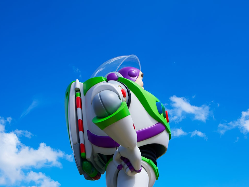 Profile view of everyone's favorite Space Ranger, Hollywood Studios