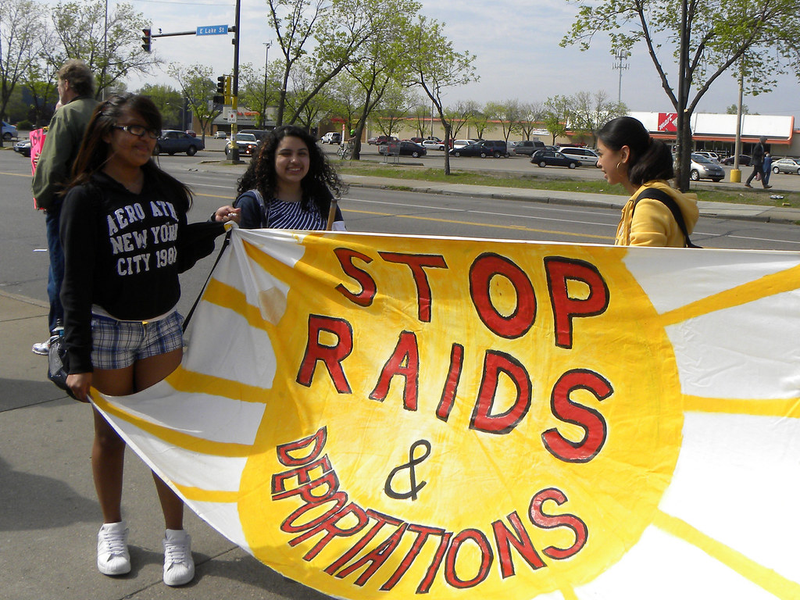 Call for immigration policy changes at May Day march