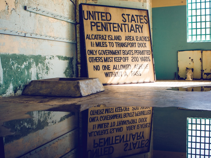 abandoned jail cell