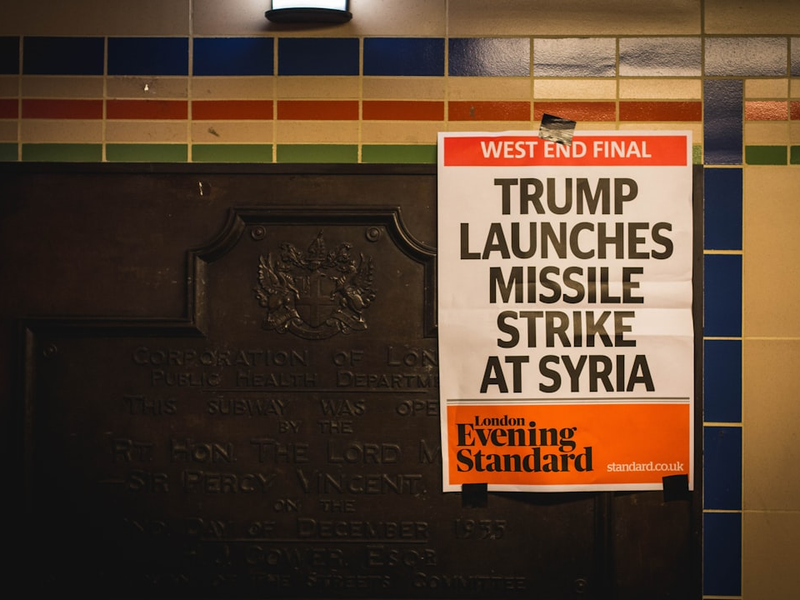 I felt like this image might be historically important one day. I snapped it at the end of one of my photography trips around my home city and there’s something nostalgic about it. It makes me think of troubles in the past communicated by the news that I’d have only seen in History classes.