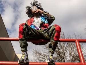 LexScope Smoking Big Joints For CookiesSF campaign. Shot by Ripper Vision