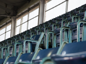 empty bleachers