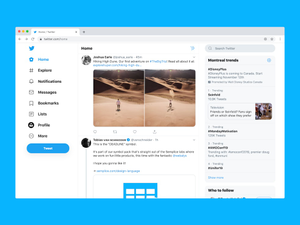 Twitter for desktop
