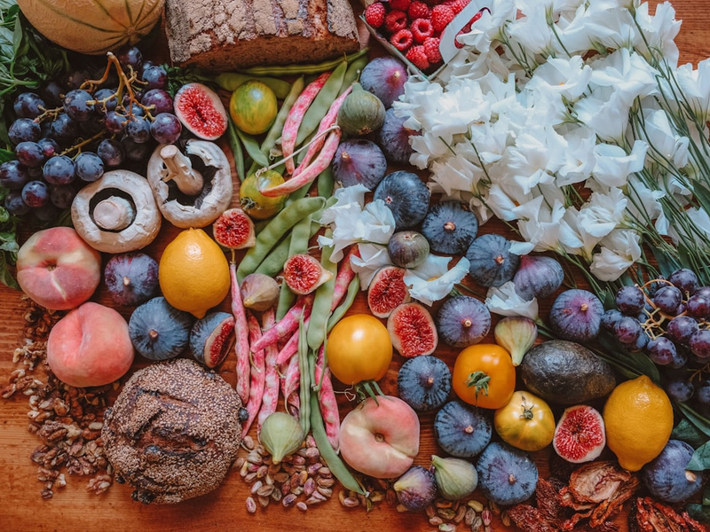 Traveled to a remote village close to Lake Como in Italy. I stayed with a loving family of five who let me pick fruits and vegetables from their farm to put this spread together.
