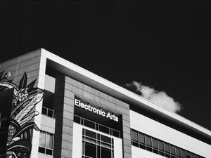 The electronic arts building is shown.