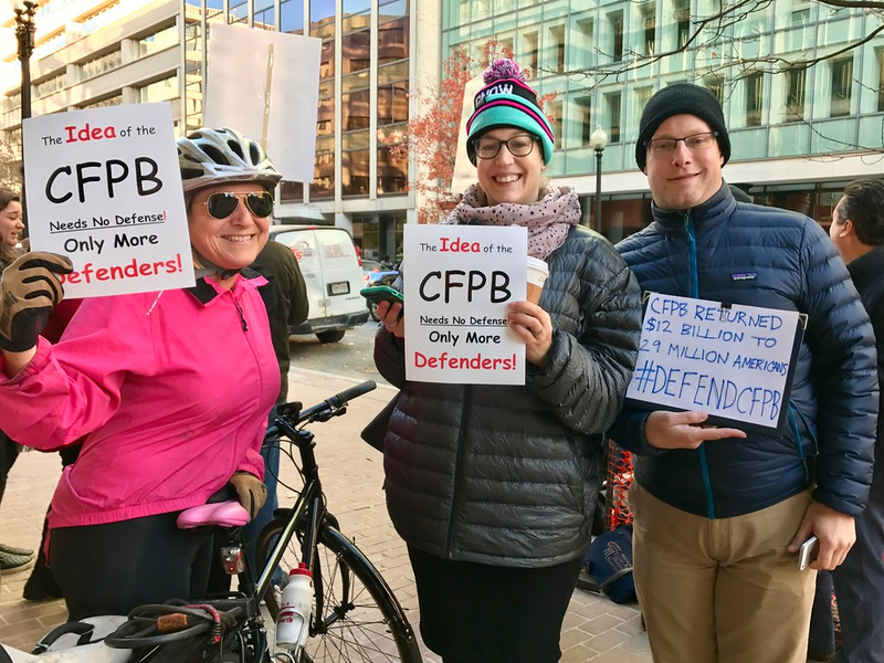 CFPB Protest