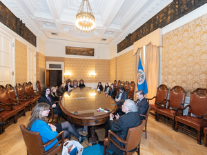 2022 APR 12 Secretary General Meets with University of Pennsylvania Faculty and Students