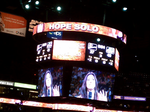 Hope Solo: WNBA Title 9 anniversary