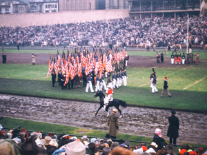 Found Kodachrome -- Kezar Stadium, San Francisco, California
