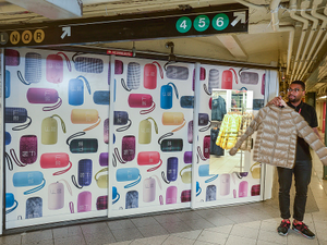 UNIQLO Pop-Up store at Union Square station