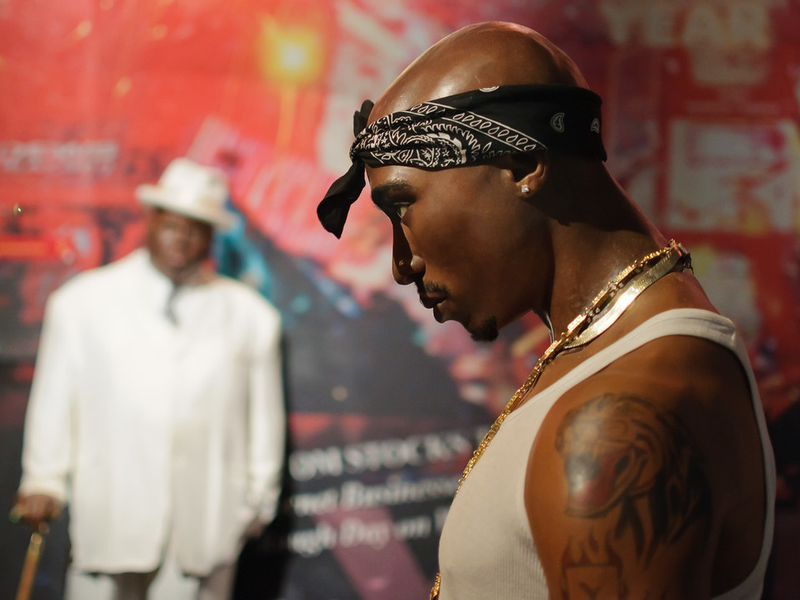 Tupac Shakur at Madame Tussaud's New York