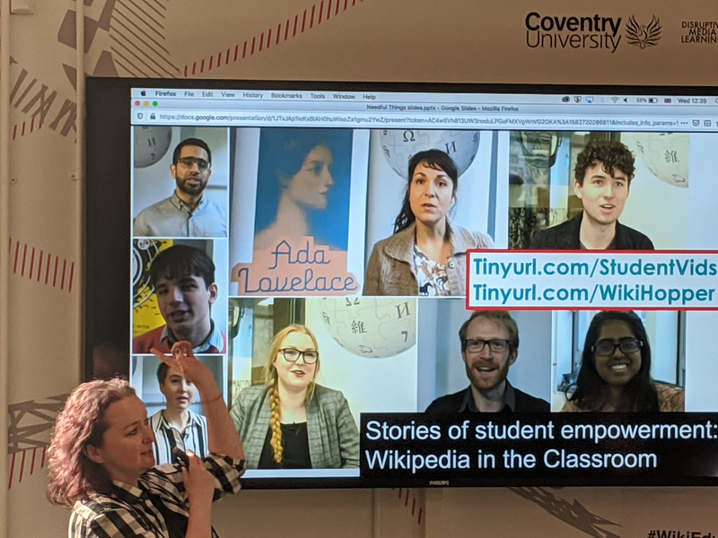 Stories of student empowerment: Wikipedia in the Classroom #wikiedu20
