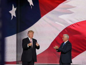 President Donald Trump and VP Mike Pence