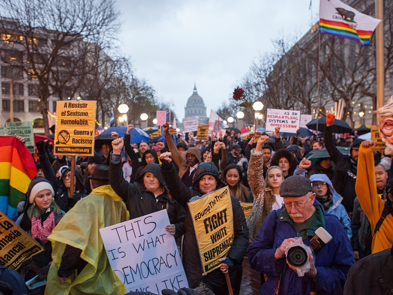 Crowd of Protesters