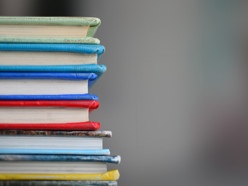A collection of books. A little time. A lot of learning.