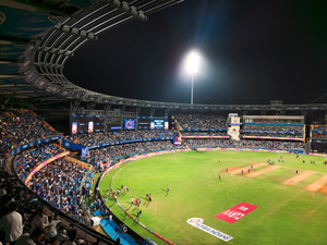 Wankhede Stadium is an international cricket stadium in Mumbai, India. It is owned and operated by the Mumbai Cricket Association and is the home ground of the Mumbai Indians. It houses the headquarters of the Board of Control for Cricket in India, the MCA and the Indian Premier League.