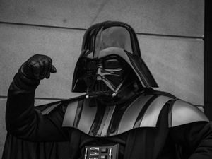 Darth Trooper statue