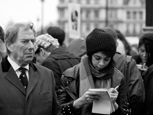 Sir Ivan Lawrence, QC / journalist - Fight for Legal Aid, Westminster, London, 7 March 2014