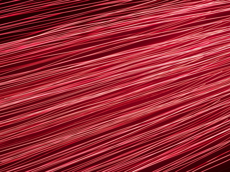 red and white striped textile