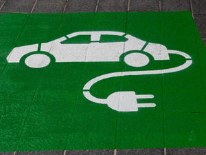 Electric Car sign