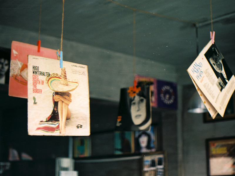 Vinyl Records @ Rong Cafe
