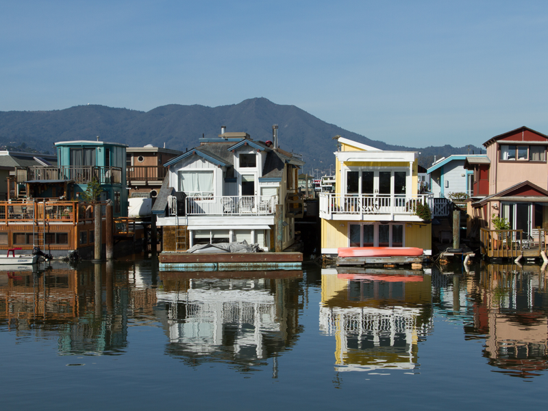Sausalito houseboat community – 002