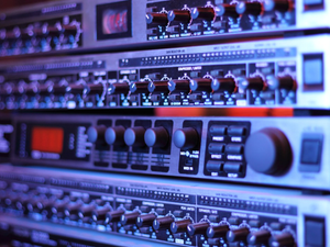 In the recording studio is always a lot of interesting devices that will make you think about how difficult and exciting to create music.