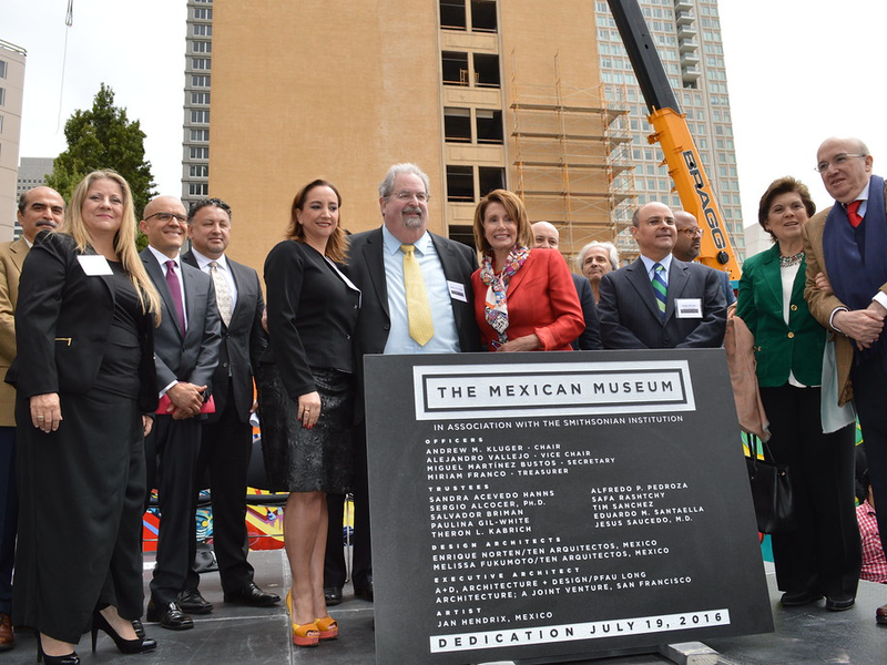 Congresswoman Pelosi joins groundbreaking for the future home of The Mexican Museum