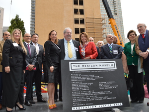 Congresswoman Pelosi joins groundbreaking for the future home of The Mexican Museum
