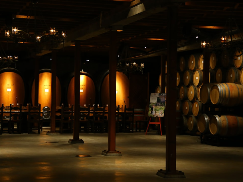 Napa Valley Wine Caves and Cellars.  Please add a backlink to https://tarta.ai if when using the photo.  #wine