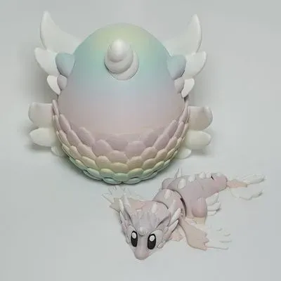 Himmelsdrache mit Ei