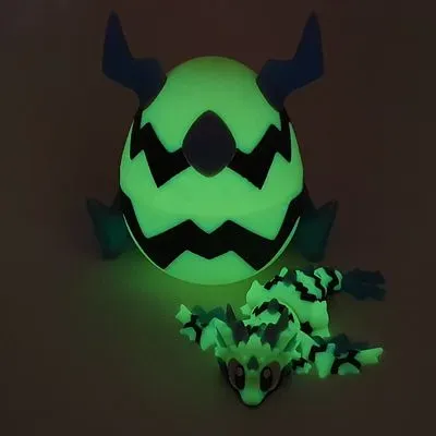 Blitzdrache mit Ei 2