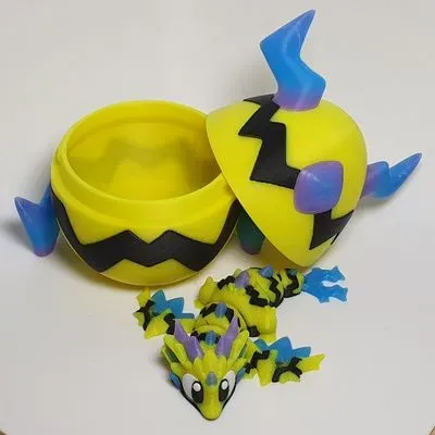 Blitzdrache mit Ei 3