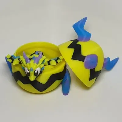 Blitzdrache mit Ei 4