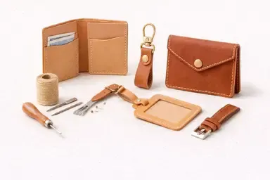 ტყავის ნაკეთობები