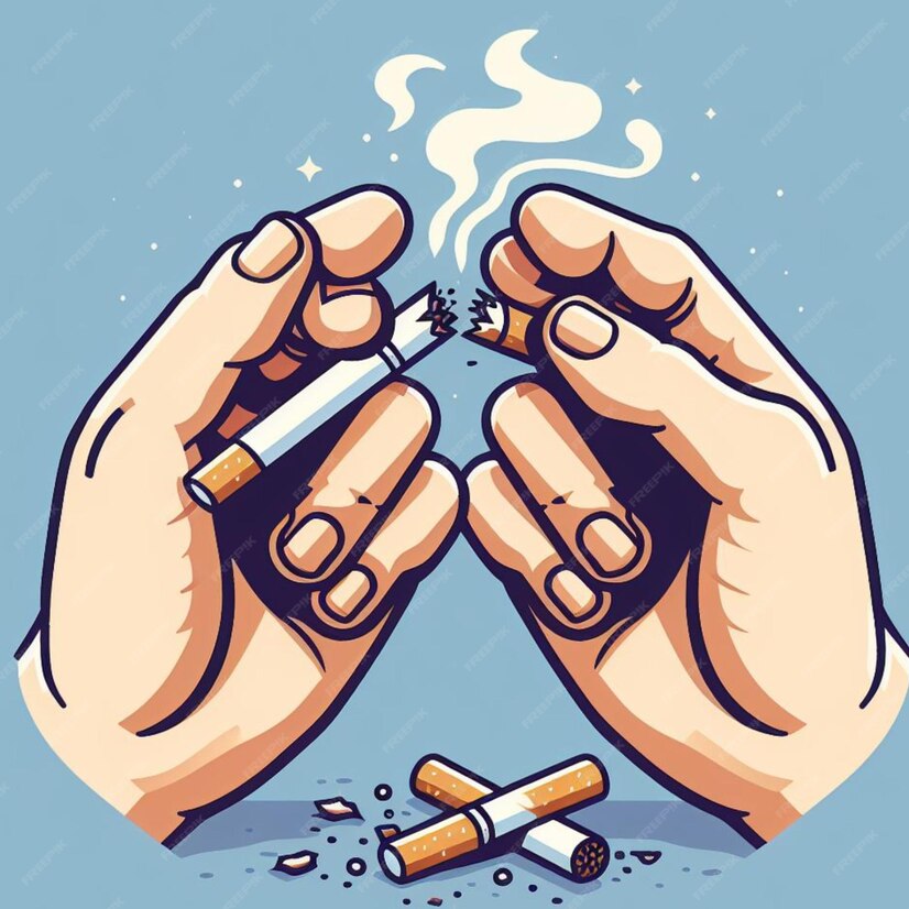 Illustration of addiction