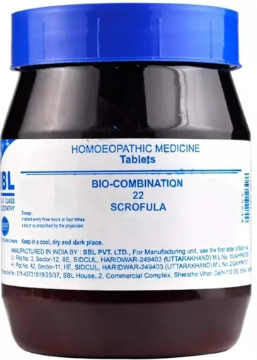 Bio-Combination 22 (SCROFULA [Enlarged Glands]) — thumbnail 2
