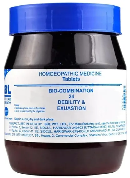 Bio-Combination 24 (DEBILITY & EXHAUSTION) — thumbnail 2