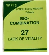 Bio-Combination 27 (LACK OF VITALITY)