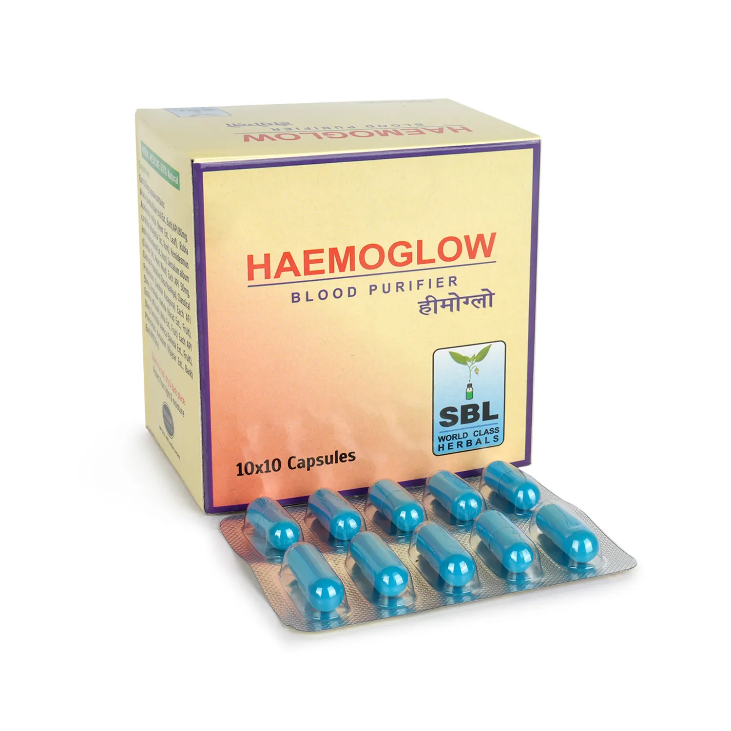 Haemoglow Capsule 10 X 10 — thumbnail 3