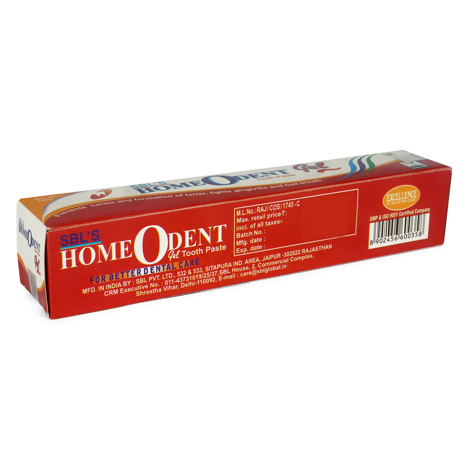 HOMEODENT TOOTH PASTE (GEL) — thumbnail 5