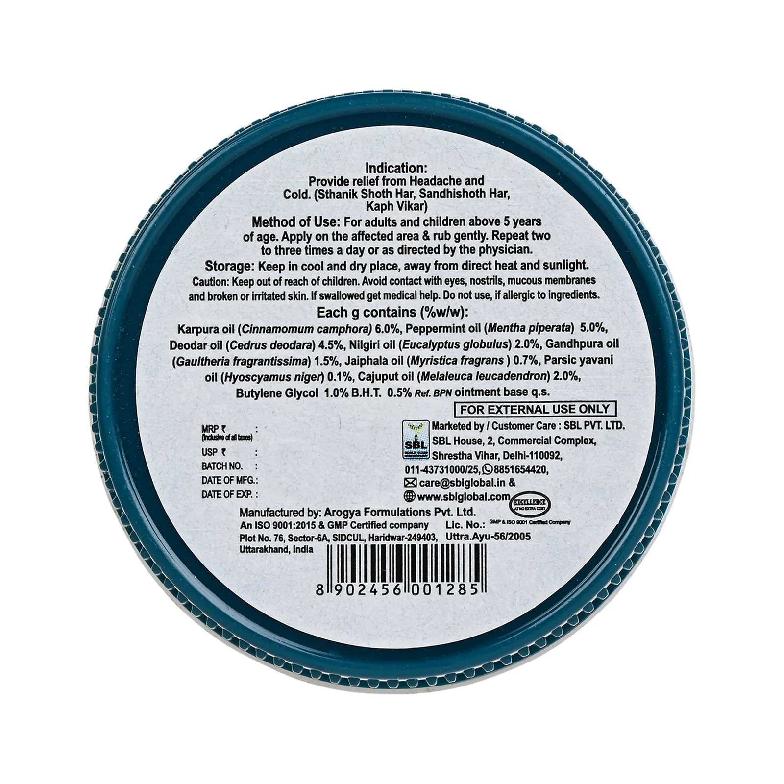 RelaXhead Balm — thumbnail 2