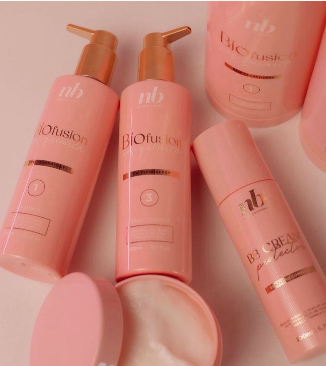 Productos de la línea BioFusion Pós-Química de NB Professional. - imagen 2