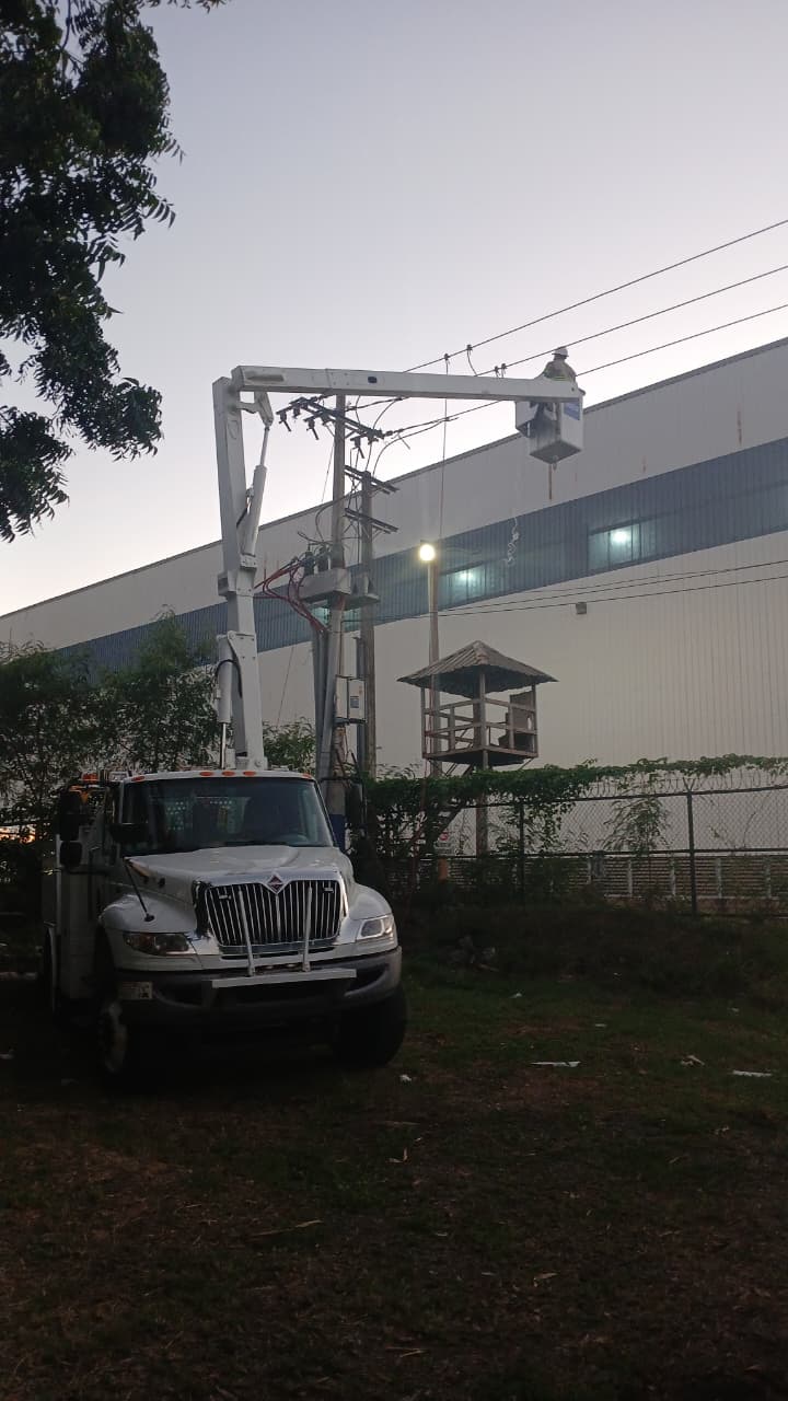 New construction project site