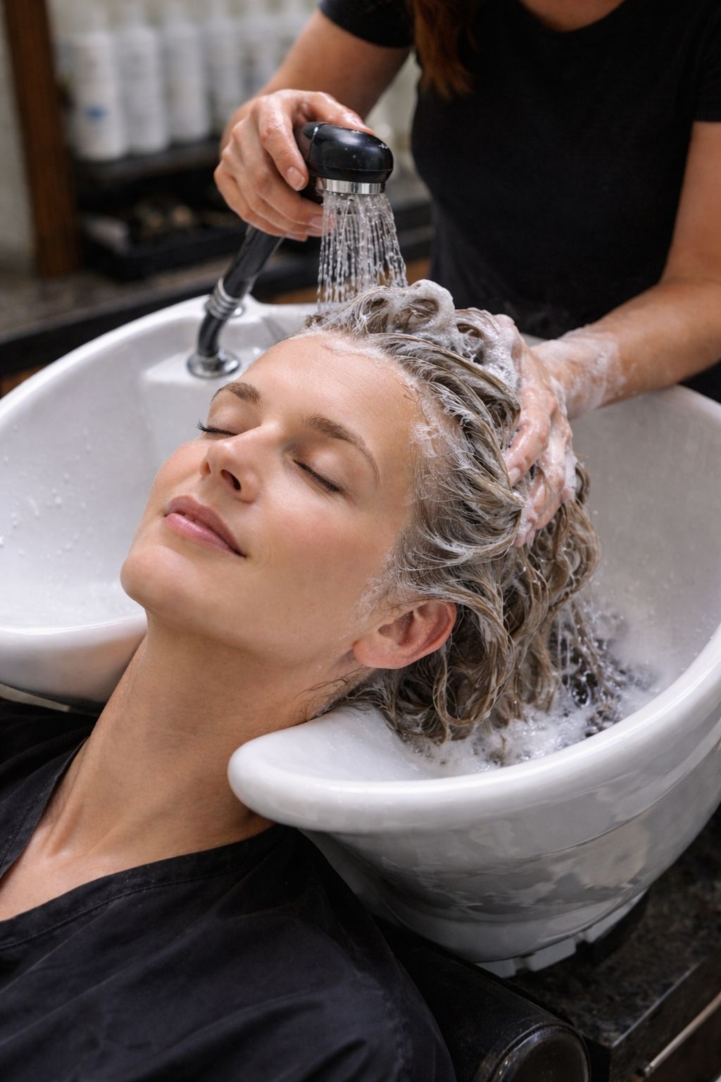 Imagen de un shampoonier profesional