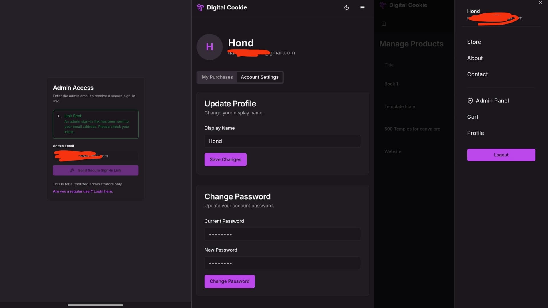 Complete E-Commerce Store with Admin Dashboard